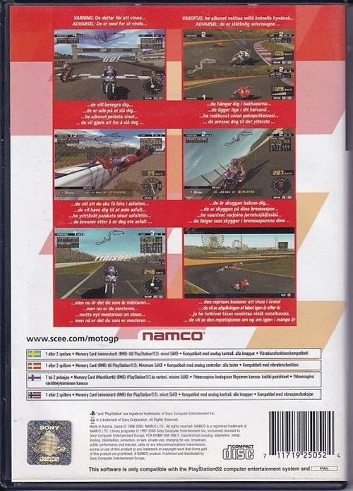 MotoGP - PS2 (B Grade) (Genbrug)